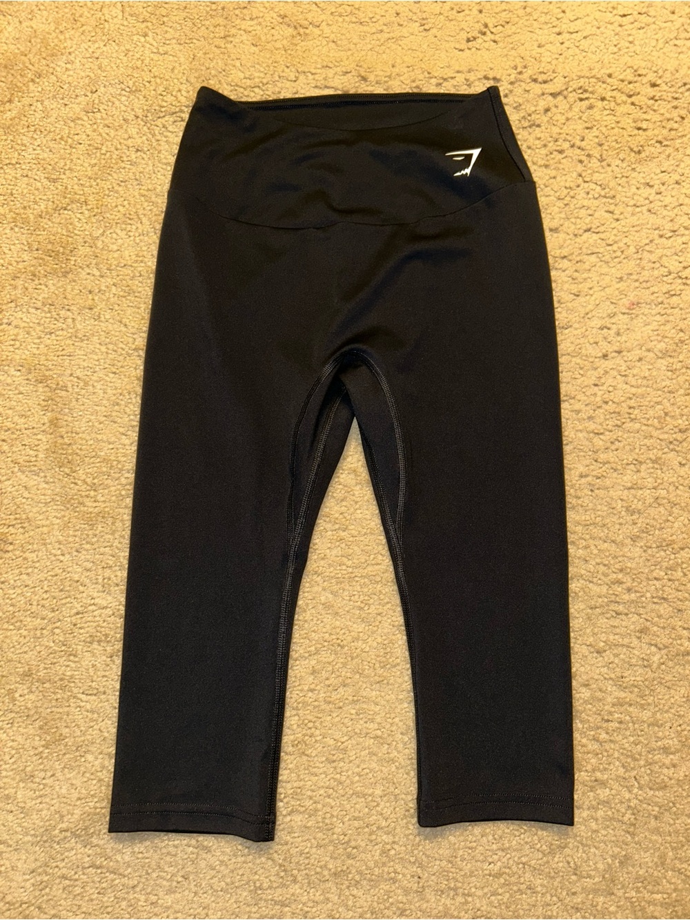 Gymshark Capri Black Active Leggings